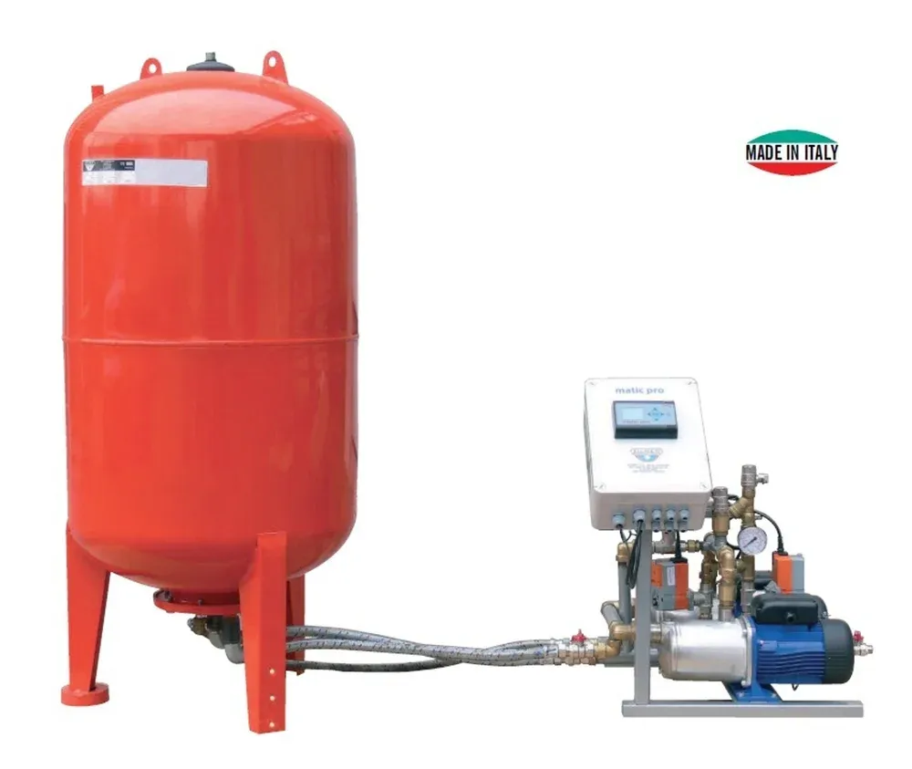 Close expansion tank with mem 100