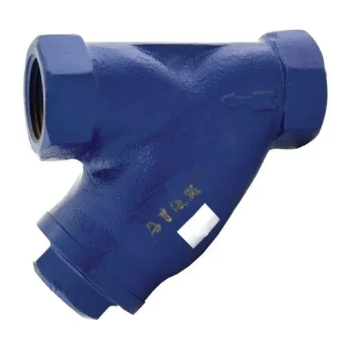 Cast Iron Y-Type Strainer, Screwed Ends, PN-10, NON IBR, 15 mm to 50 mm