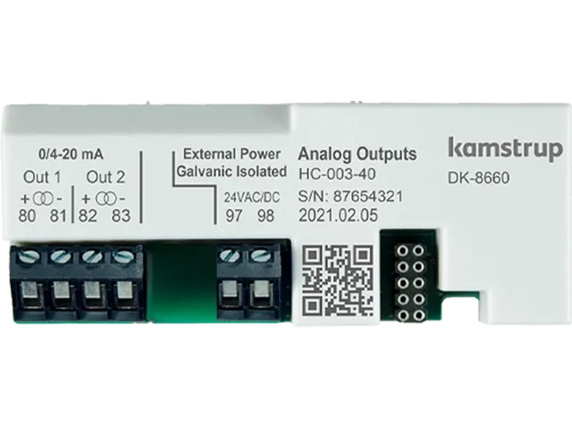 HC-003-40 Analog output for MULTICAL® 403, 603 and 803